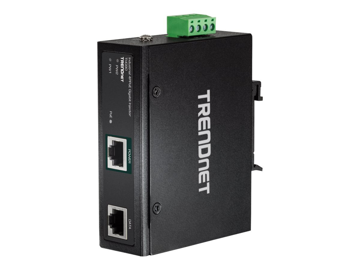 Switch de Red TRENDnet Industrial 95W Gigabit PoE++ Injector - vista 6