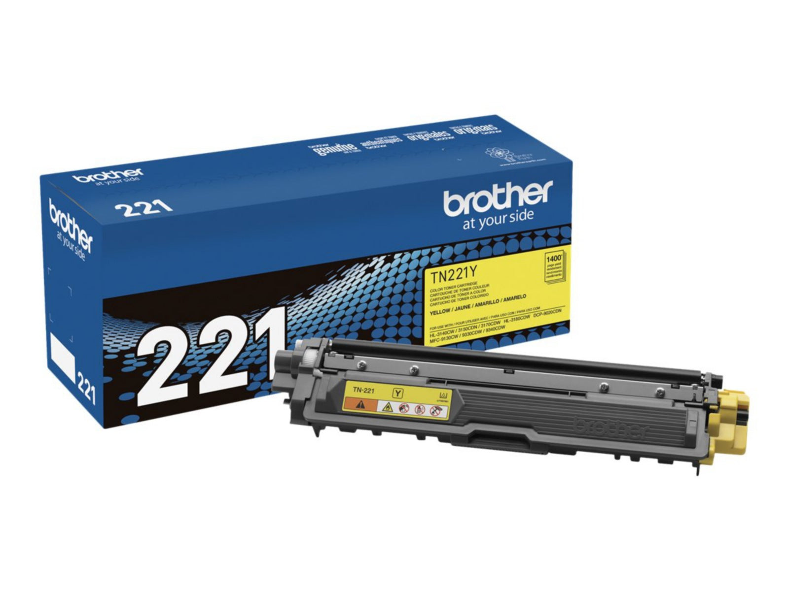 Tóner Brother 221Y Amarillo - vista 1