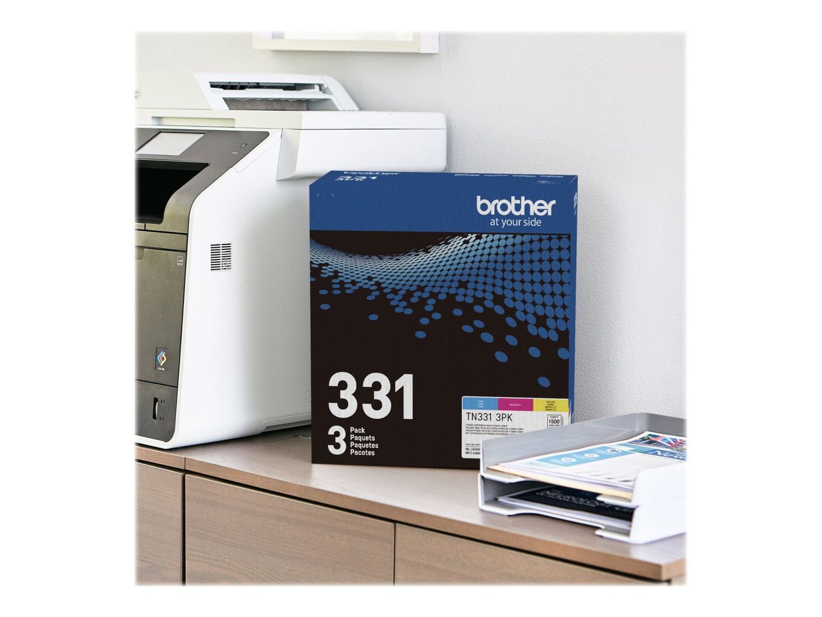 Tóner Brother 331 3PK Cyan, Magenta, Yellow - vista 7