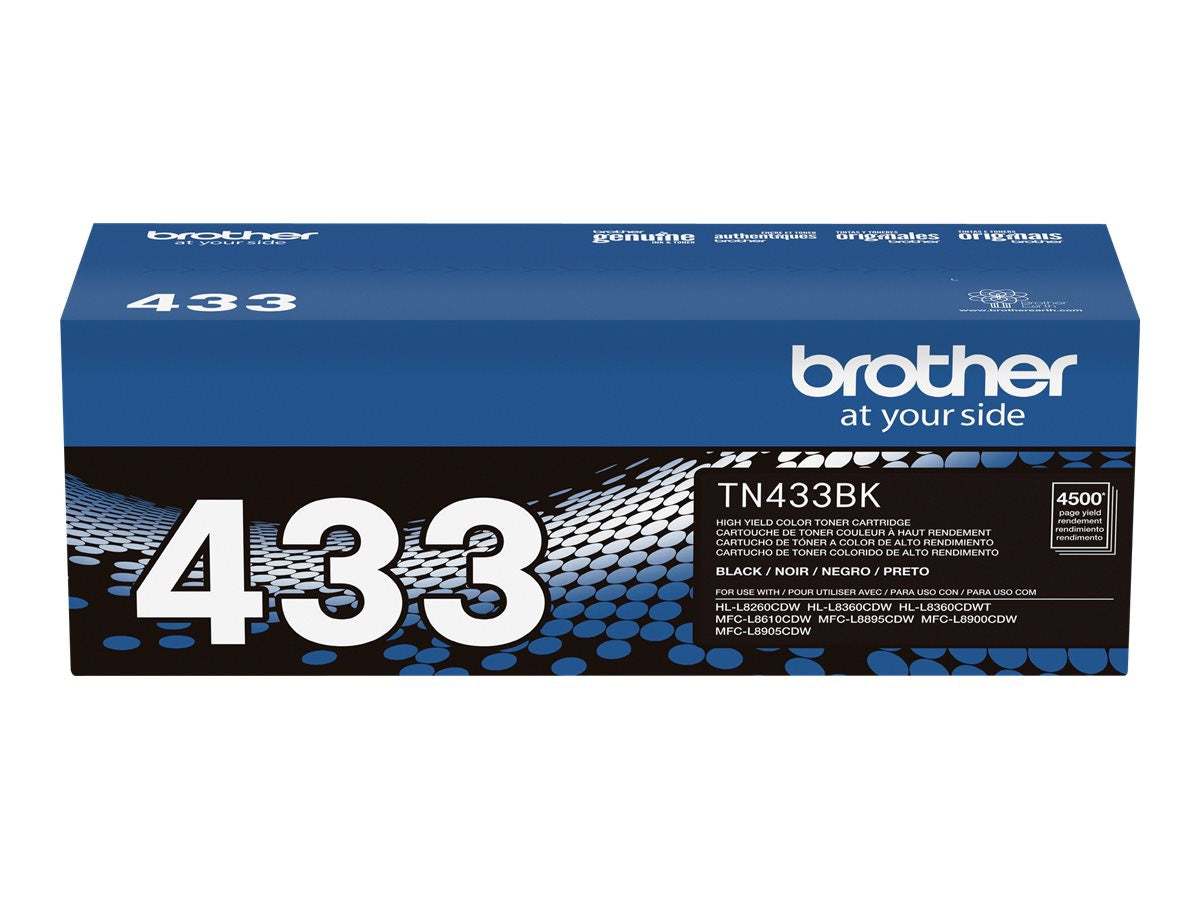 Tóner Brother 433BK Negro Alto Rendimiento - vista 3