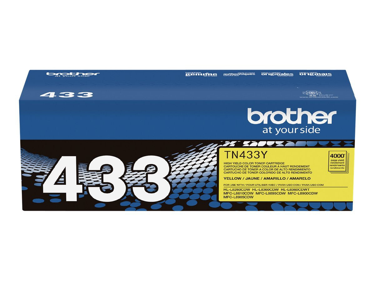 Tóner Brother 433Y Amarillo Alto Rendimiento - vista 2
