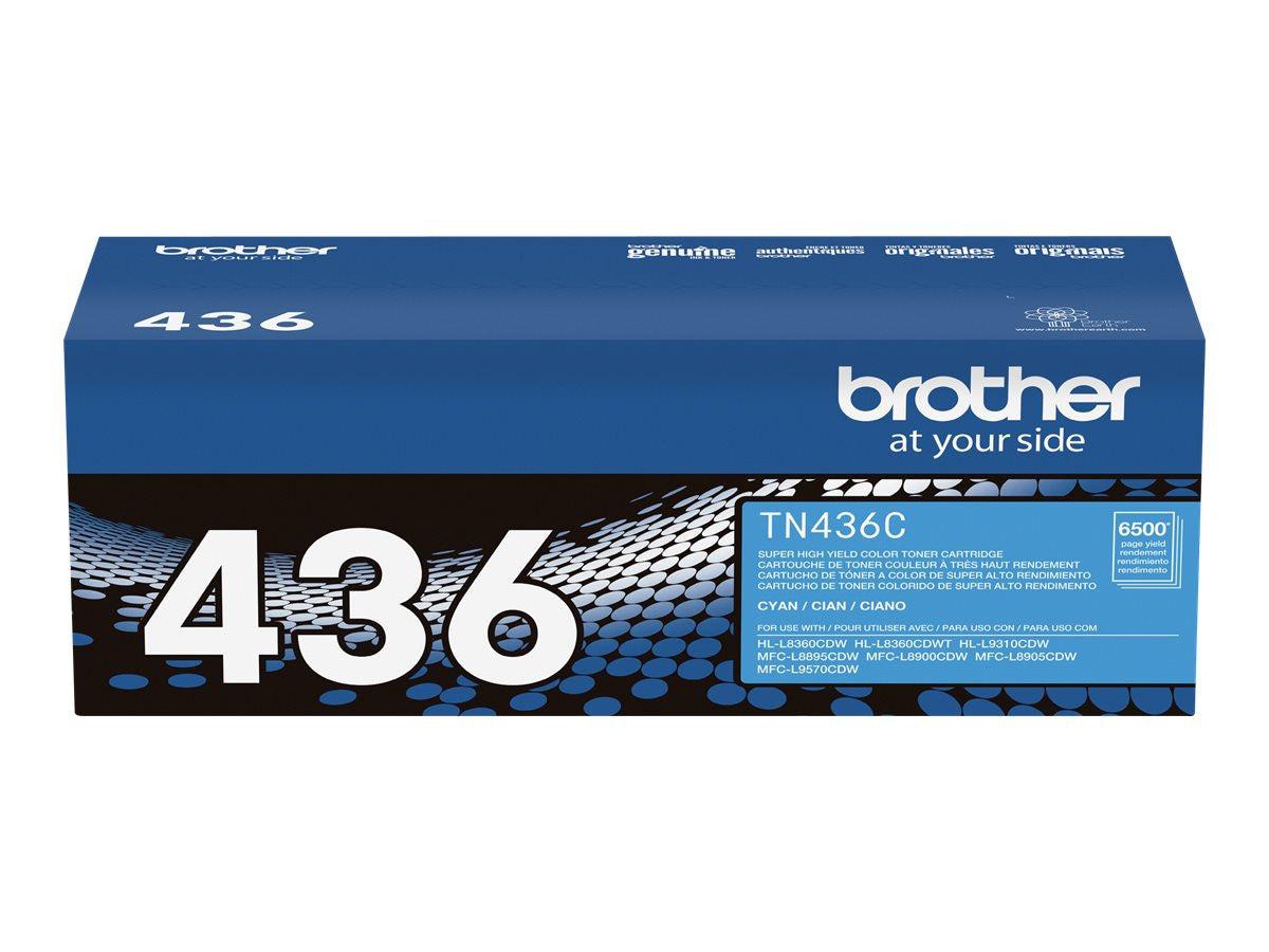 Tóner Brother 436C Cian Alto Rendimiento - vista 3