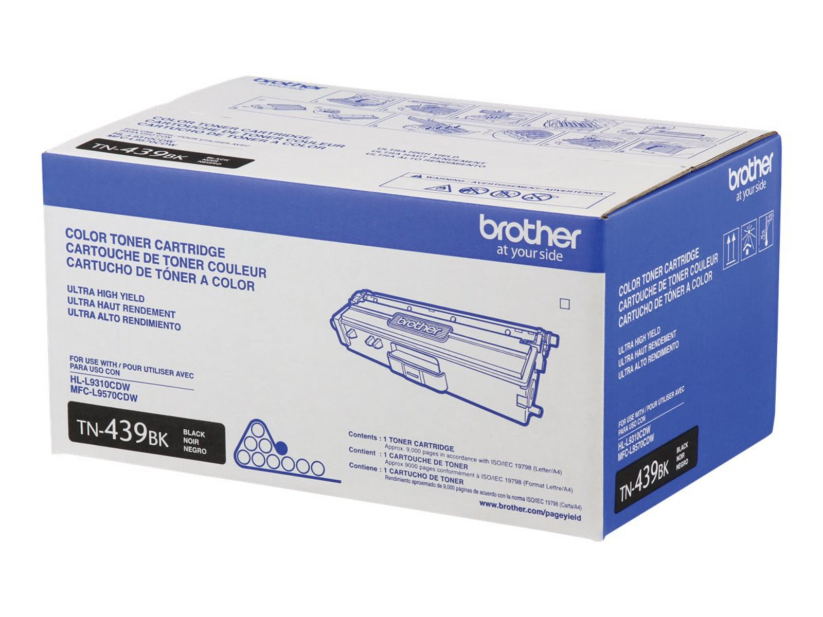 Tóner Brother 439BK Negro Alto Rendimiento - vista 1