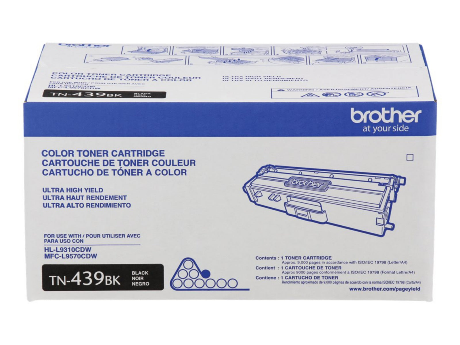 Tóner Brother 439BK Negro Alto Rendimiento - vista 4