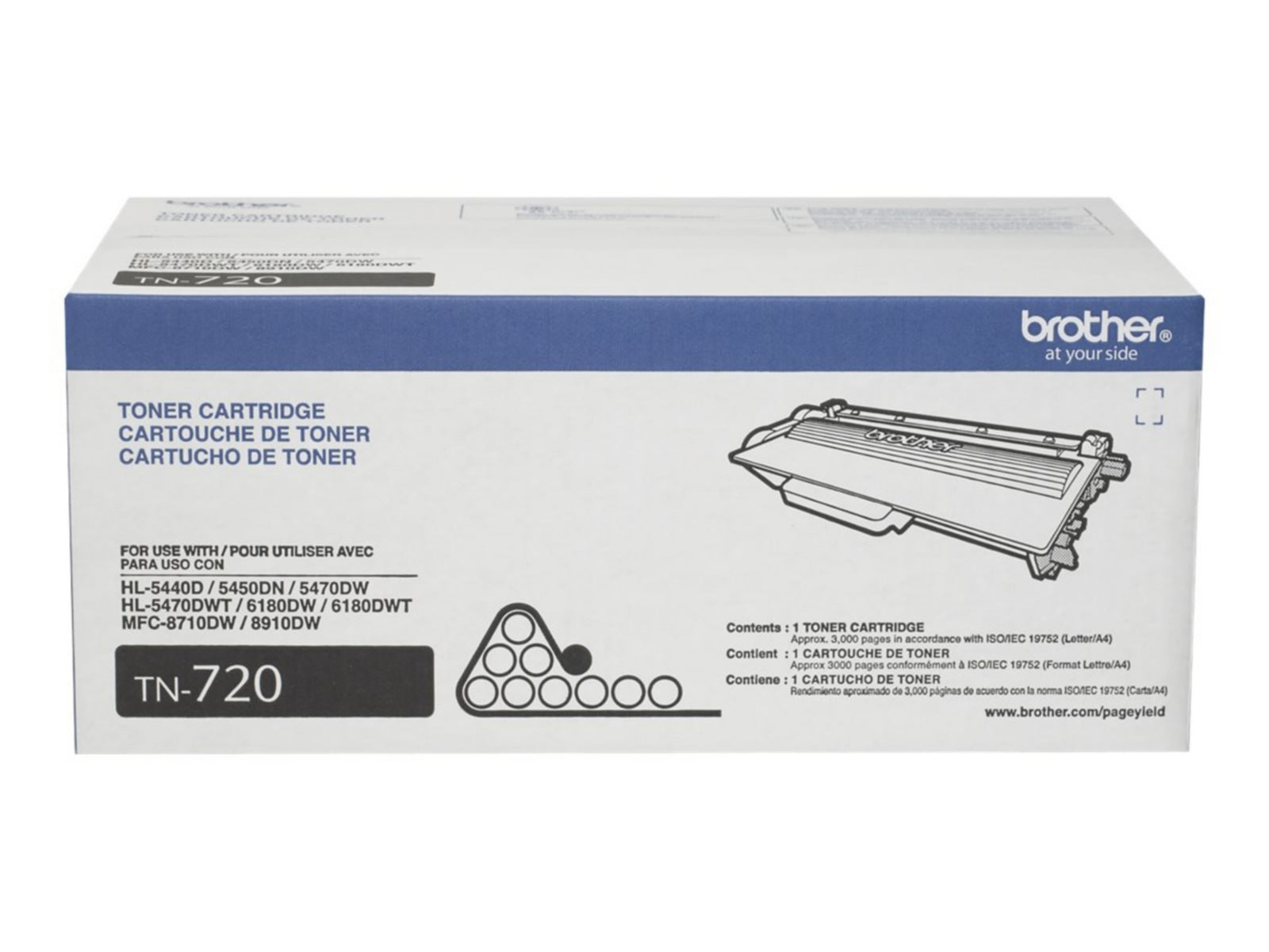Tóner Brother 720 Negro - vista 4