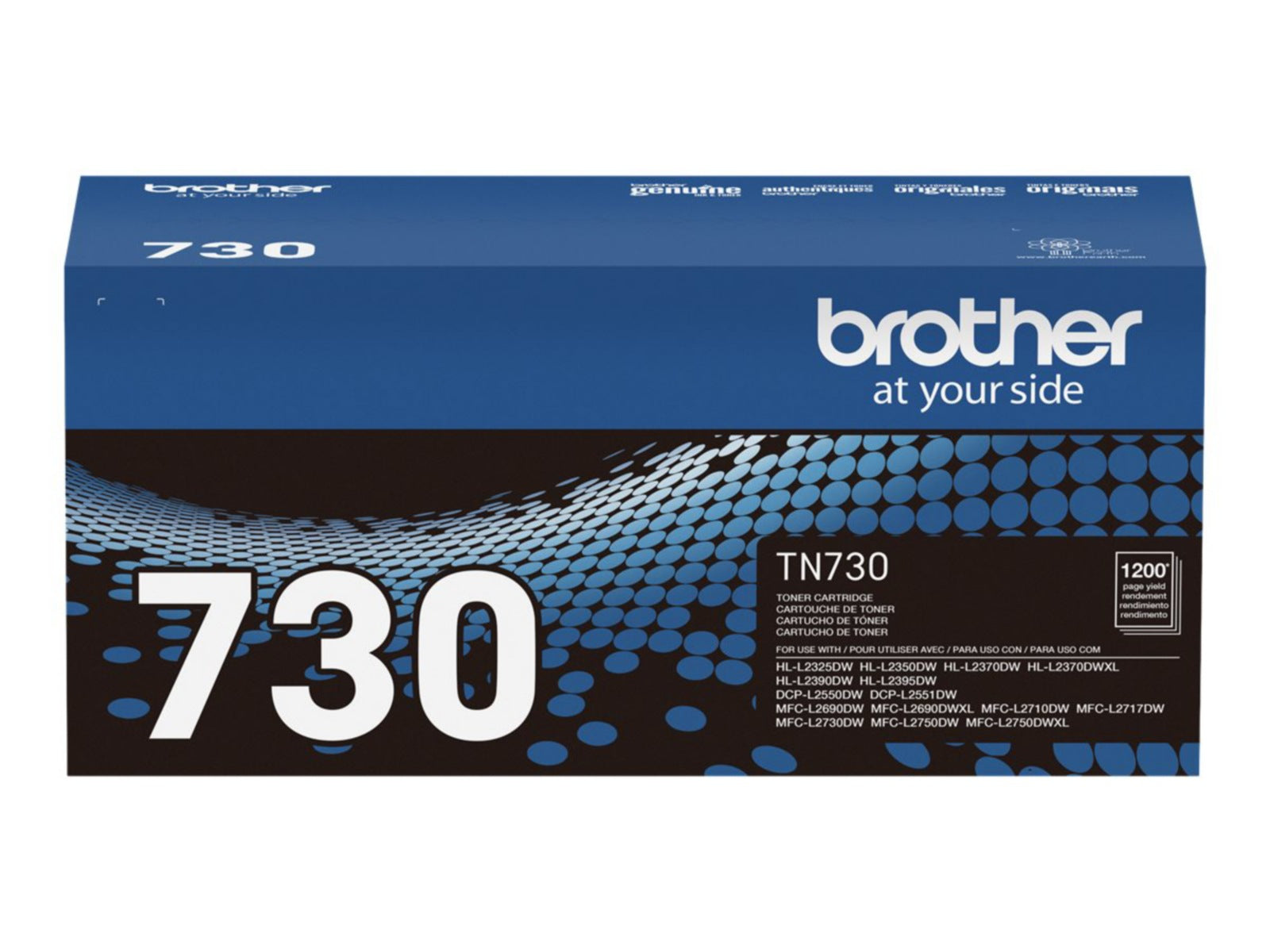 Tóner Brother 730 Negro - vista 3