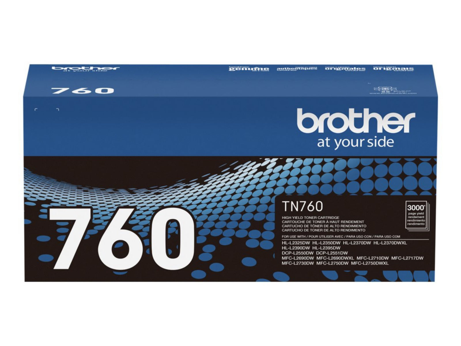 Tóner Brother 760 Negro Alto Rendimiento - vista 3