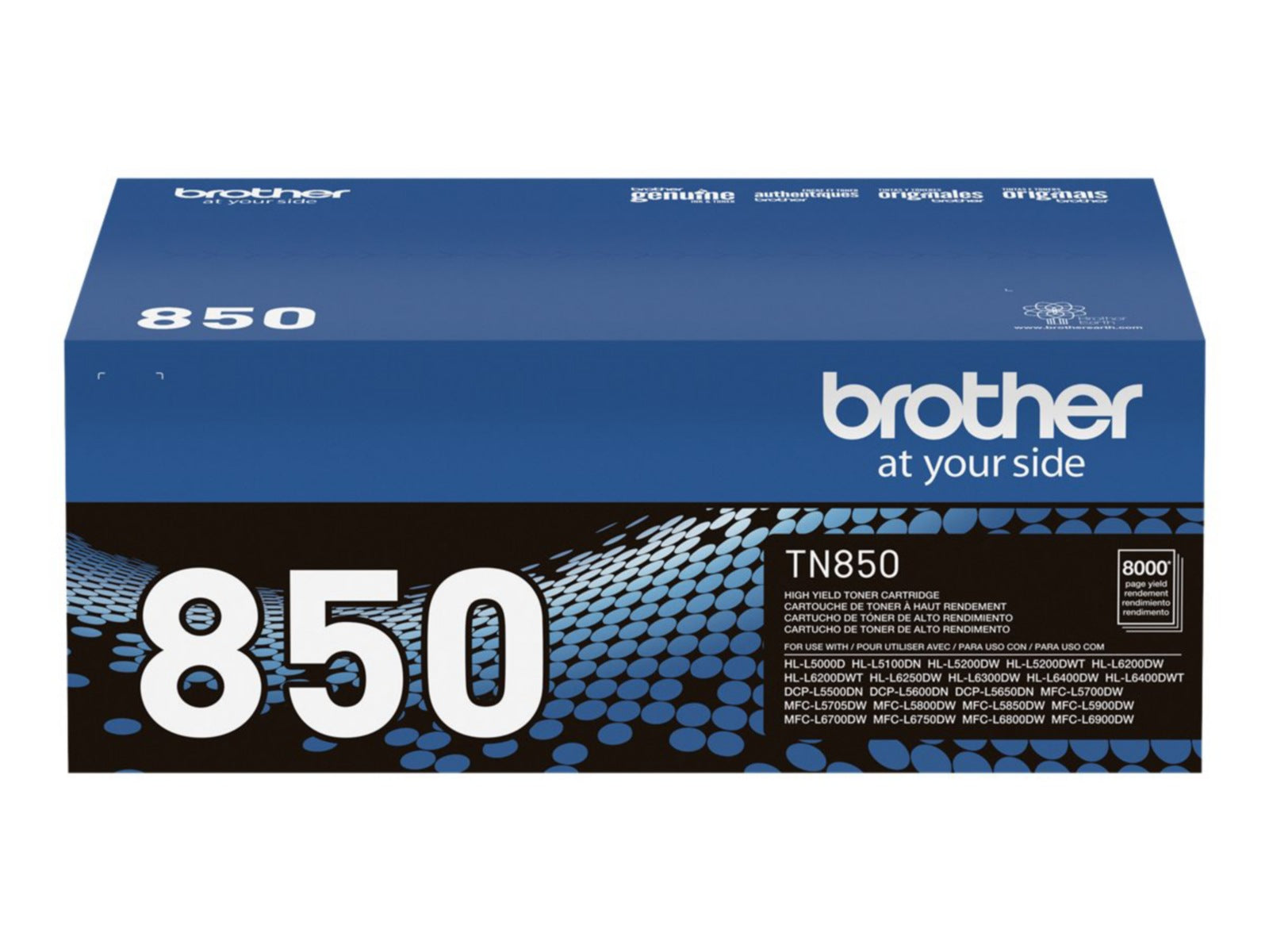 Tóner Brother 850 Negro Alto Rendimiento - vista 3