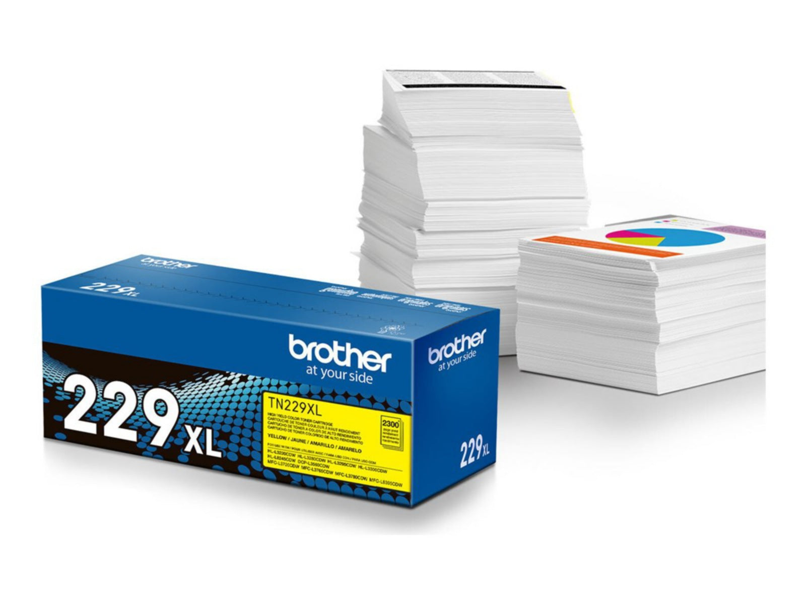 Tóner Brother TN229XLY Amarillo Alto Rendimiento - vista 1