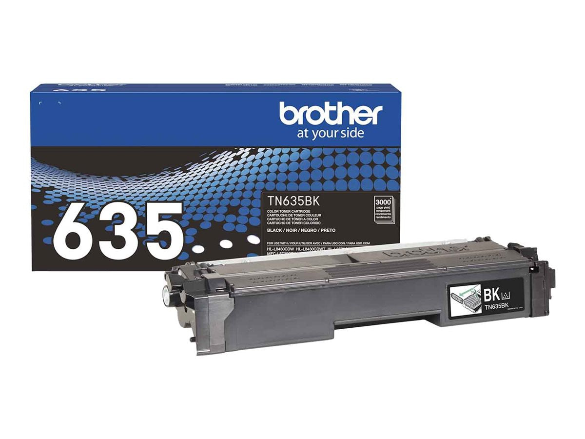 Tóner Brother TN635BK Negro - vista 1
