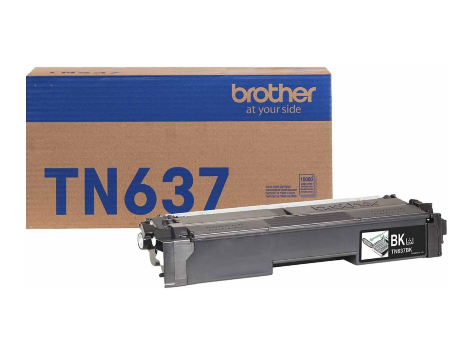 Tóner Brother TN637BK Negro Alto Rendimiento - vista 1