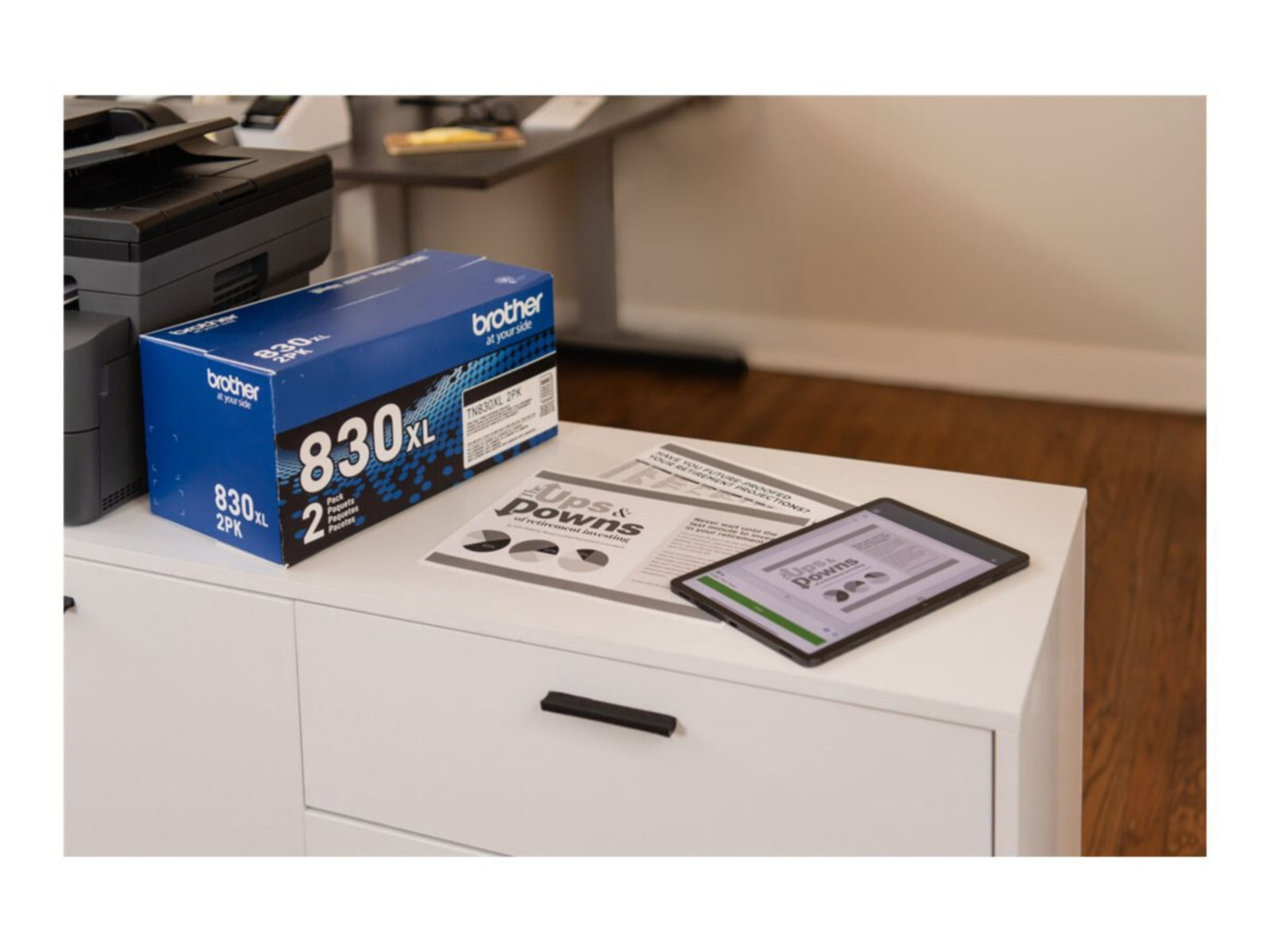 Tóner Brother TN830XL 2PK Negro Alto Rendimiento - vista 6