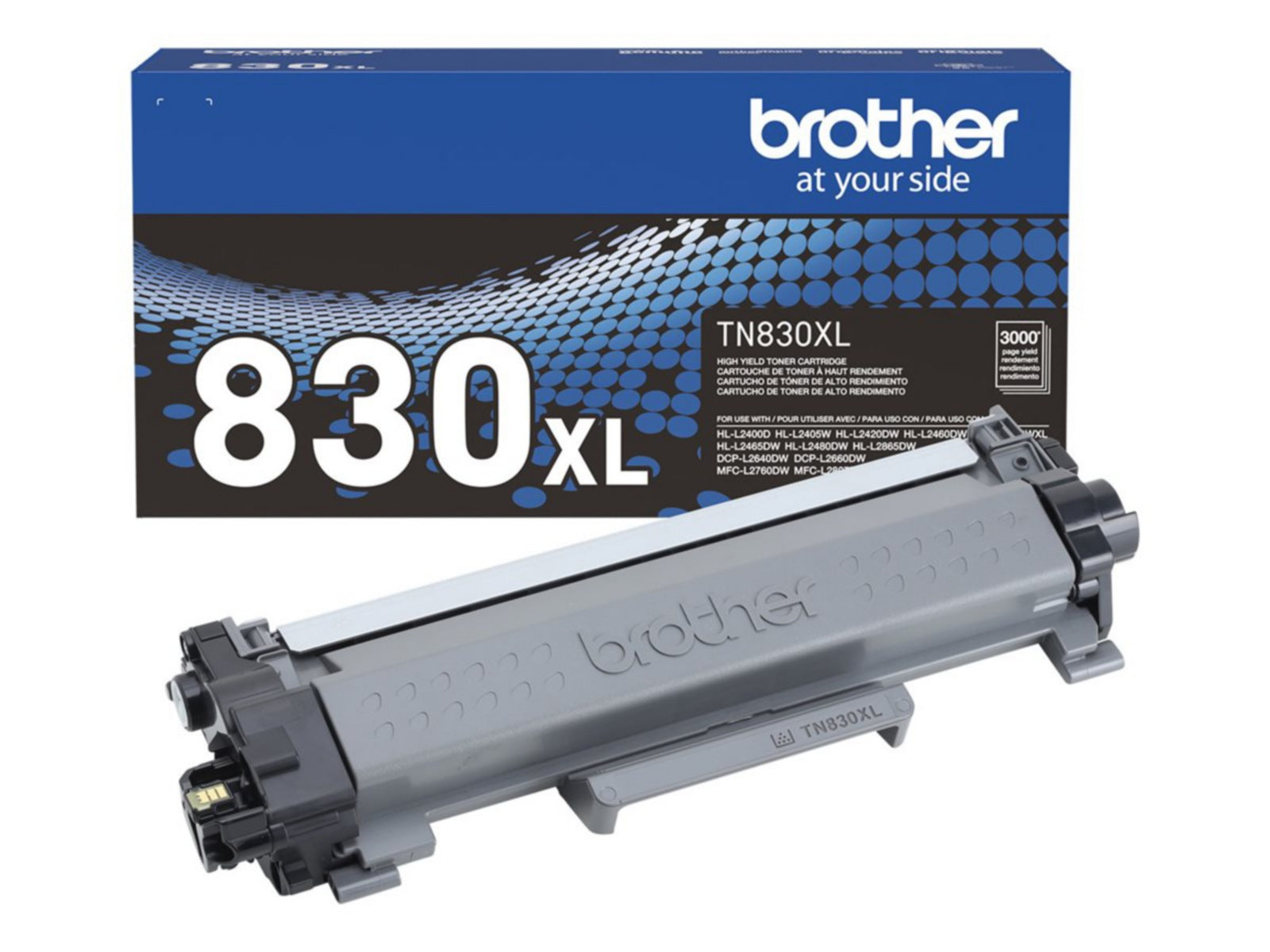 Tóner Brother TN830XL Negro Alto Rendimiento - vista 1