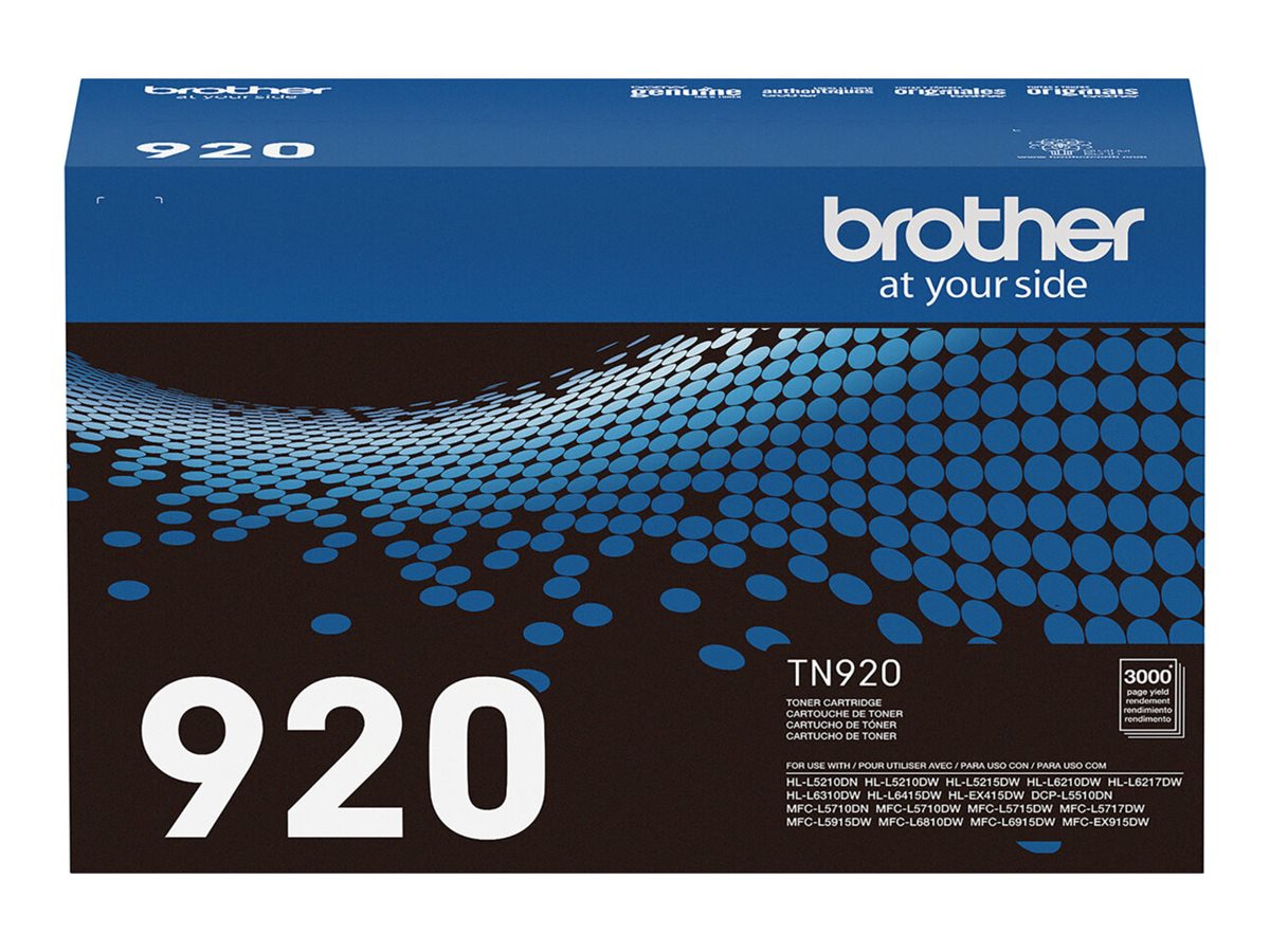 Tóner Brother TN920 Negro - vista 1