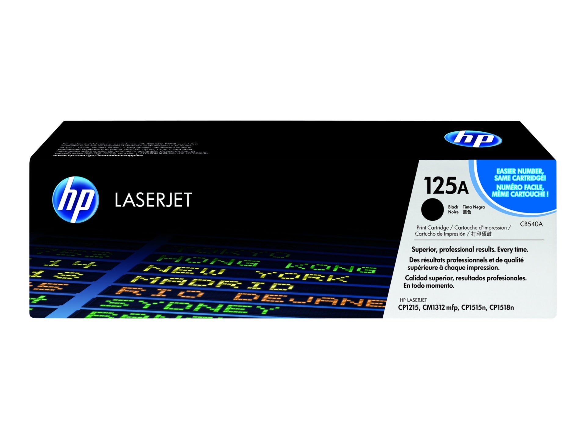 Tóner HP 125A (CB540A) Negro - vista 1