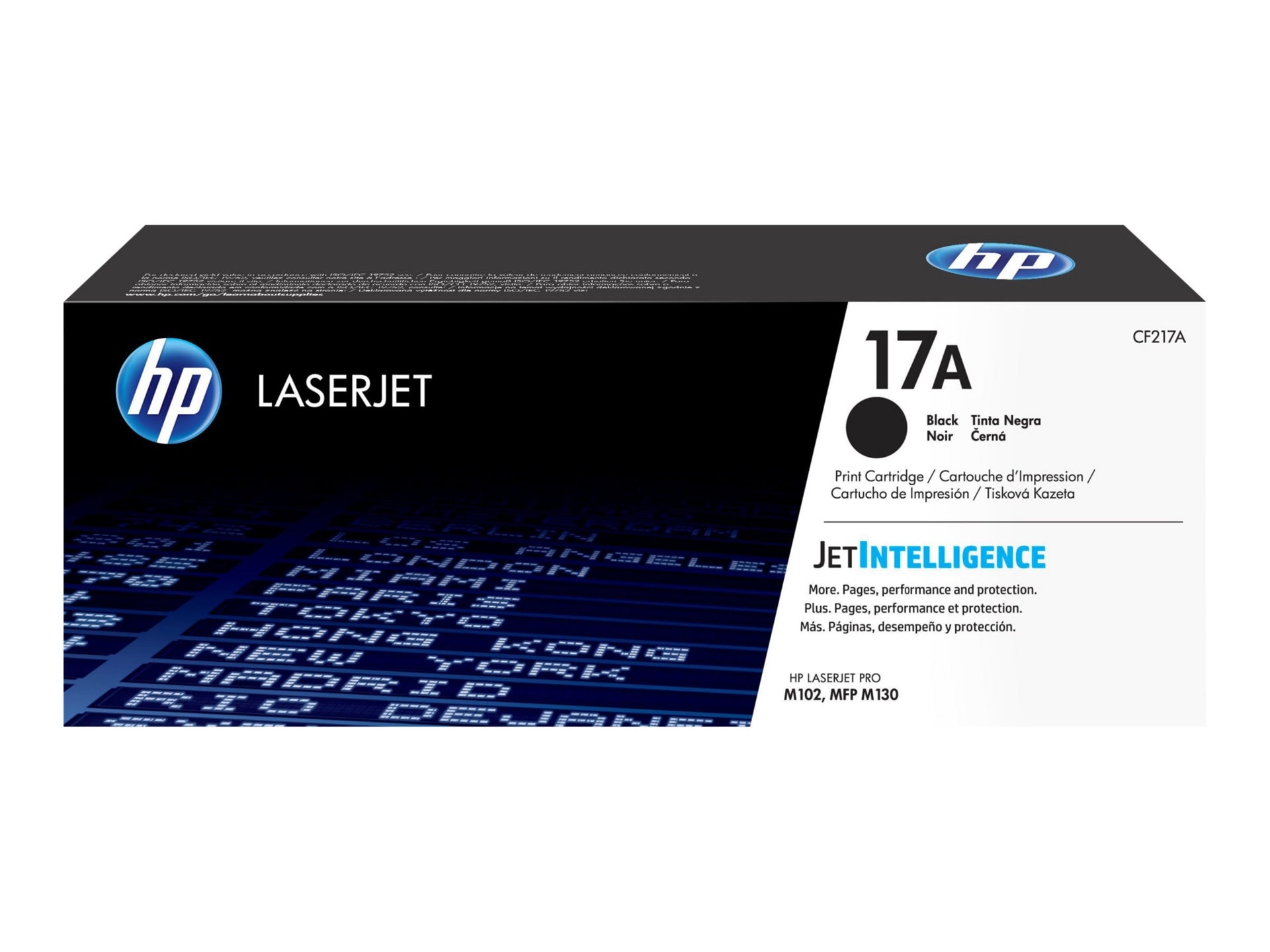 Tóner HP 17A Negro - vista 1