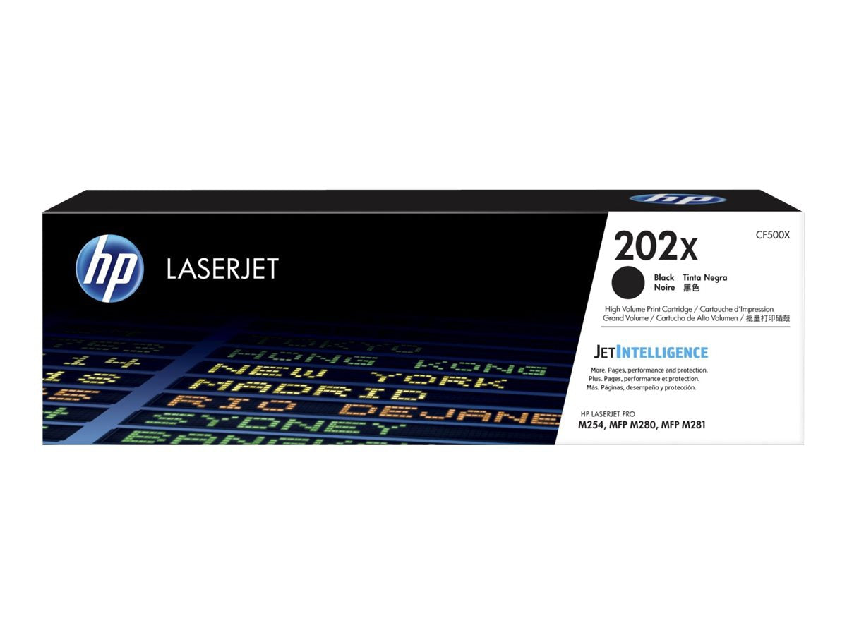 Tóner HP 202X (CF500X) Negro Alto Rendimiento - vista 2