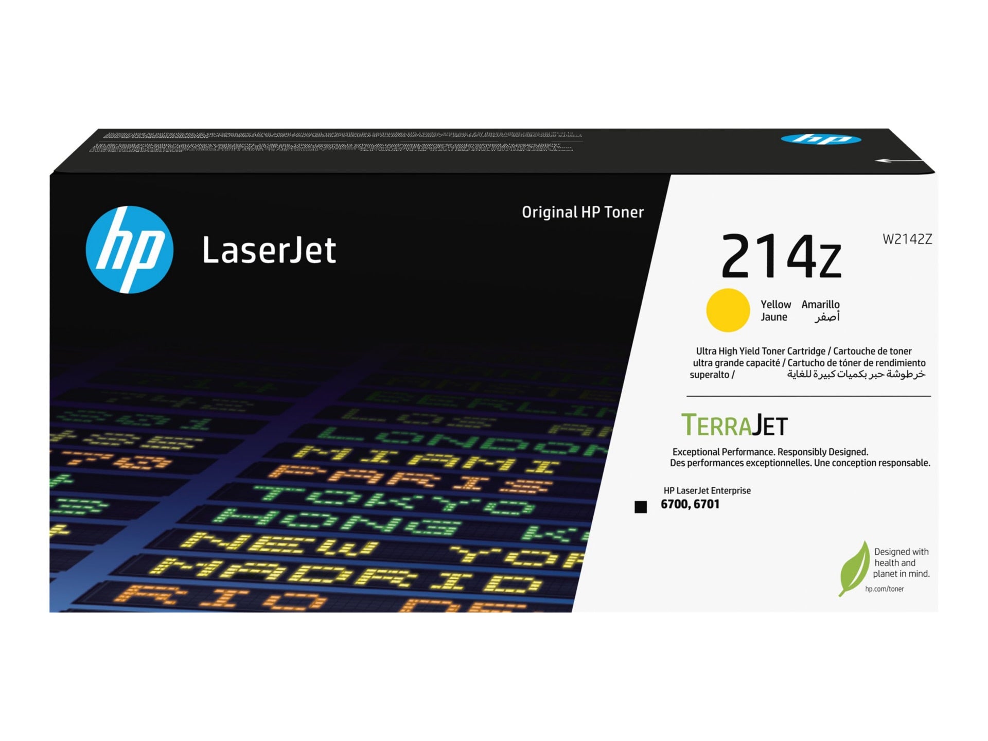 Tóner HP 214Z Amarillo - vista 1