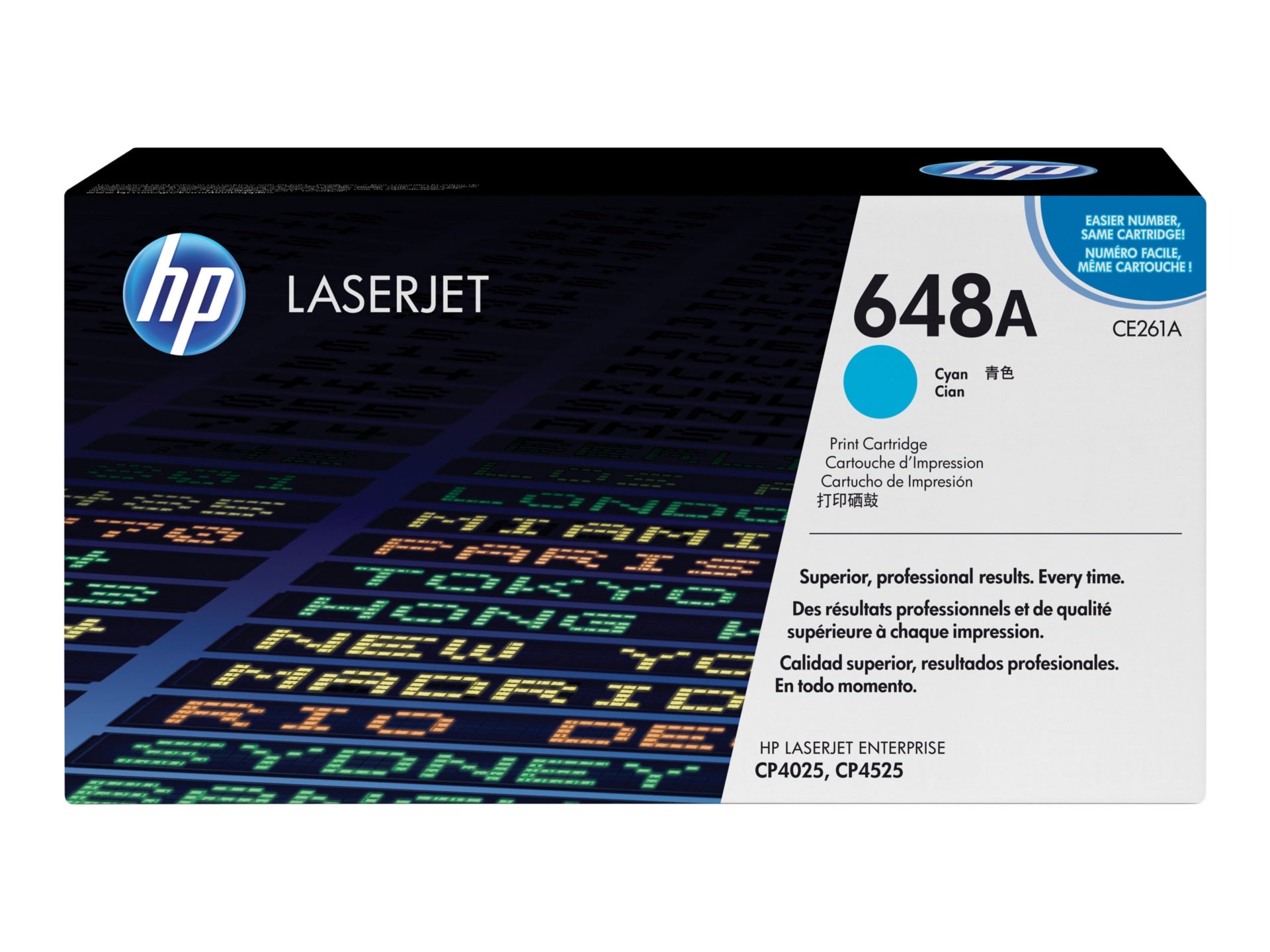 Tóner HP 648A (CE261A) Cian - vista 1