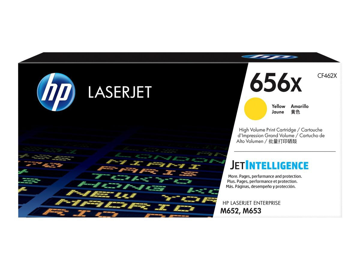 Tóner HP 656X (CF462X) Amarillo Alto Rendimiento - vista 2