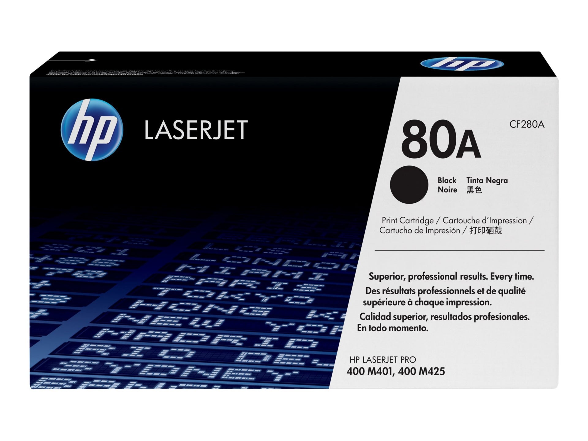 Tóner HP 80A (CF280A) Negro - vista 1