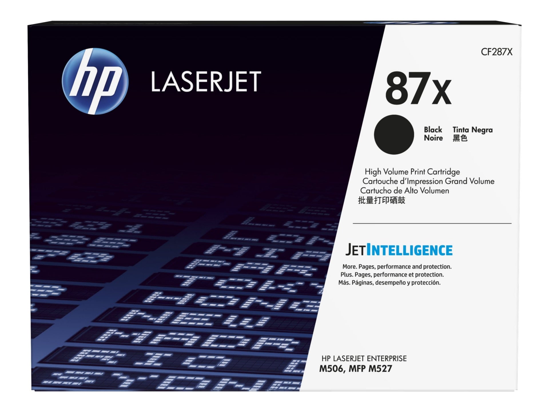 Tóner HP 87X (CF287X) Negro Alto Rendimiento - vista 1