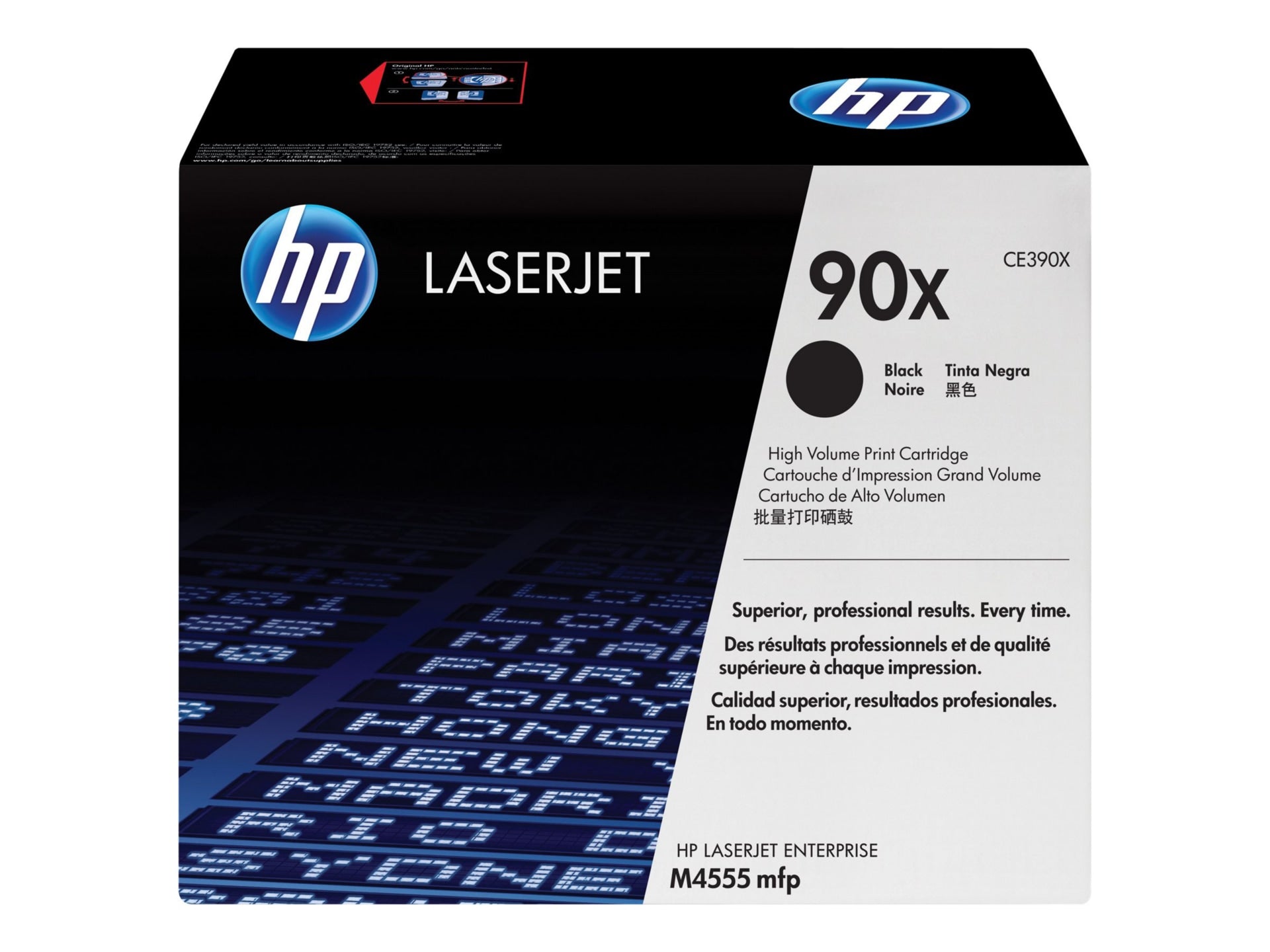 Tóner HP 90X (CE390X) Negro - vista 2