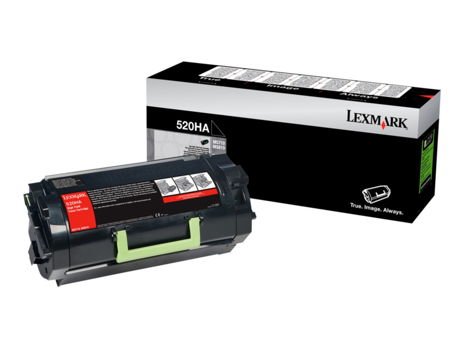 Tóner Lexmark 520HA Negro Alto Rendimiento - vista 1
