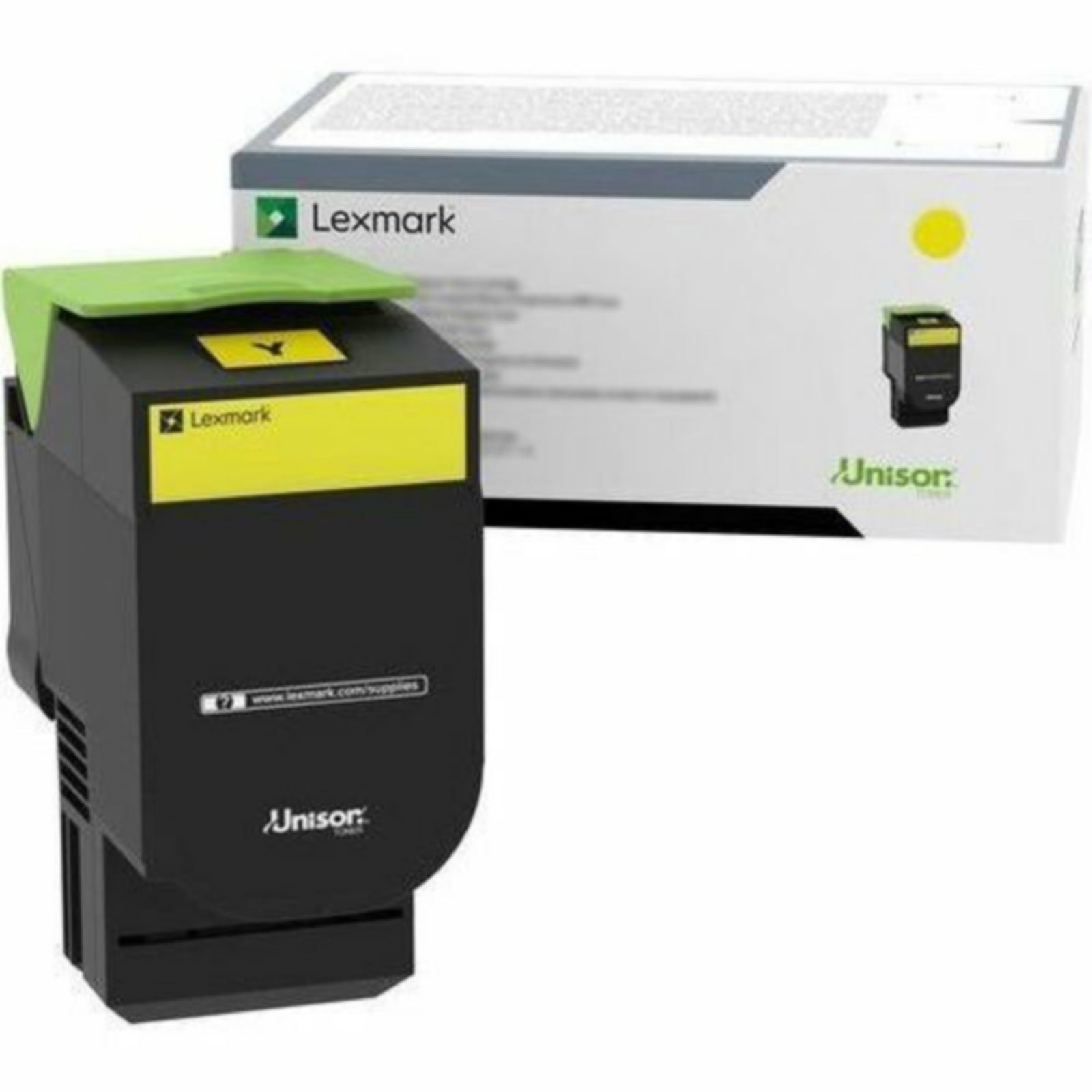 Tóner Lexmark 70C0HYG Amarillo Alto Rendimiento - vista 1