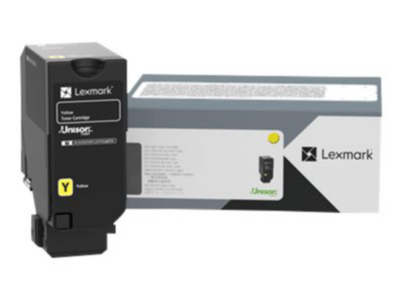 Tóner Lexmark 71C0X40 Amarillo Alto Rendimiento - vista 1
