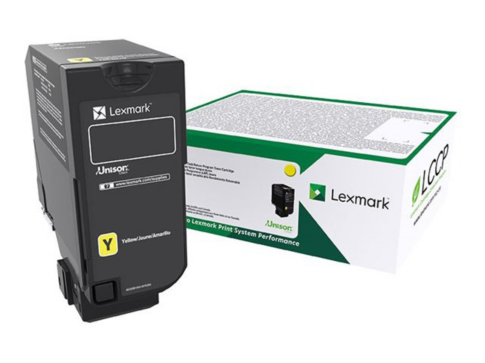 Tóner Lexmark 71C10Y0 Amarillo - vista 1