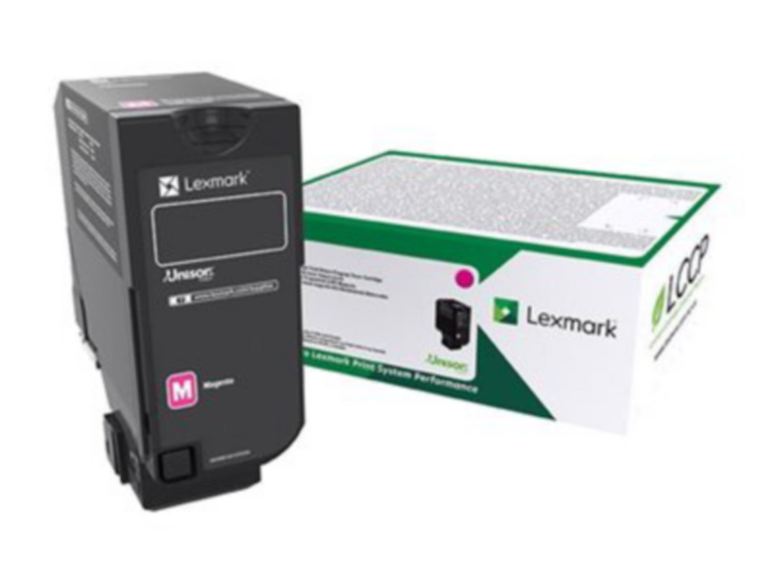 Tóner Lexmark 74C0SMG Magenta - vista 1