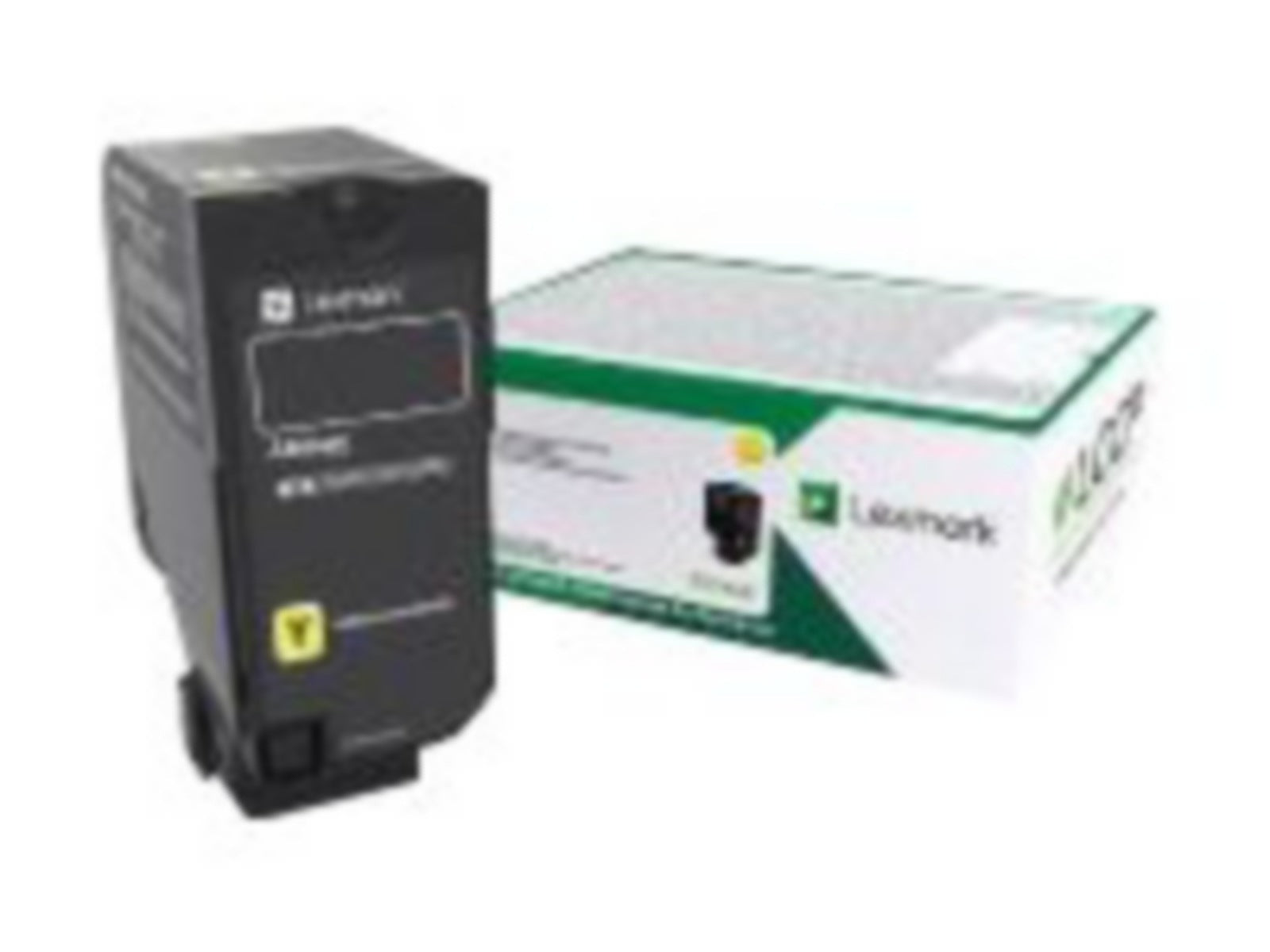 Tóner Lexmark 74C10Y0 Amarillo - vista 3
