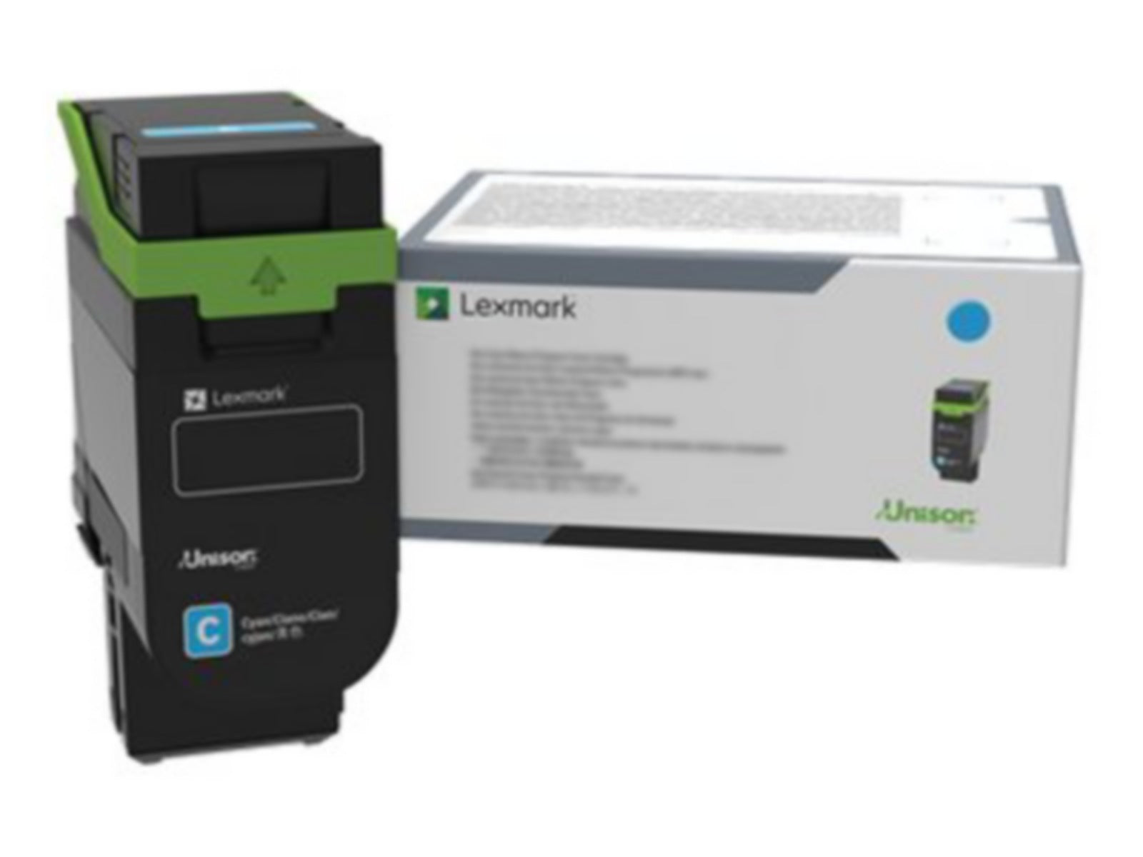 Tóner Lexmark 75M0X20 Cian Alto Rendimiento - vista 1