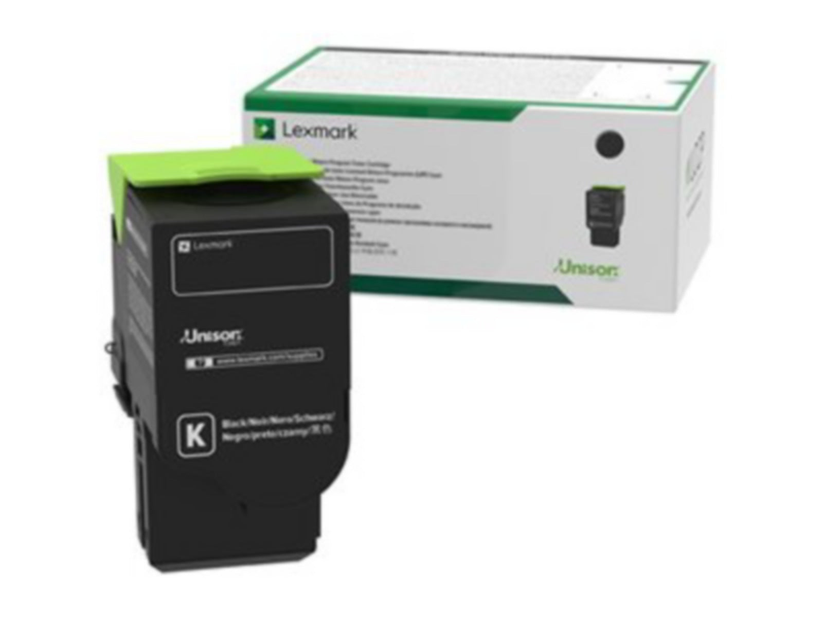 Tóner Lexmark 78C00KG Negro - vista 1