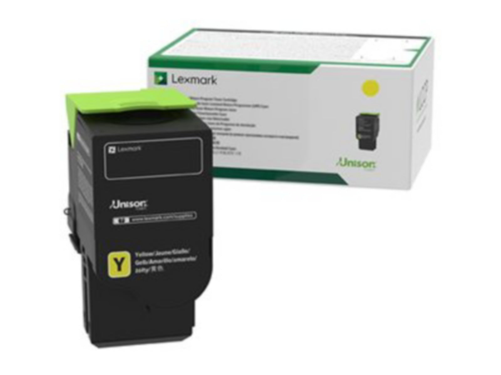 Tóner Lexmark 78C00YG Amarillo - vista 1
