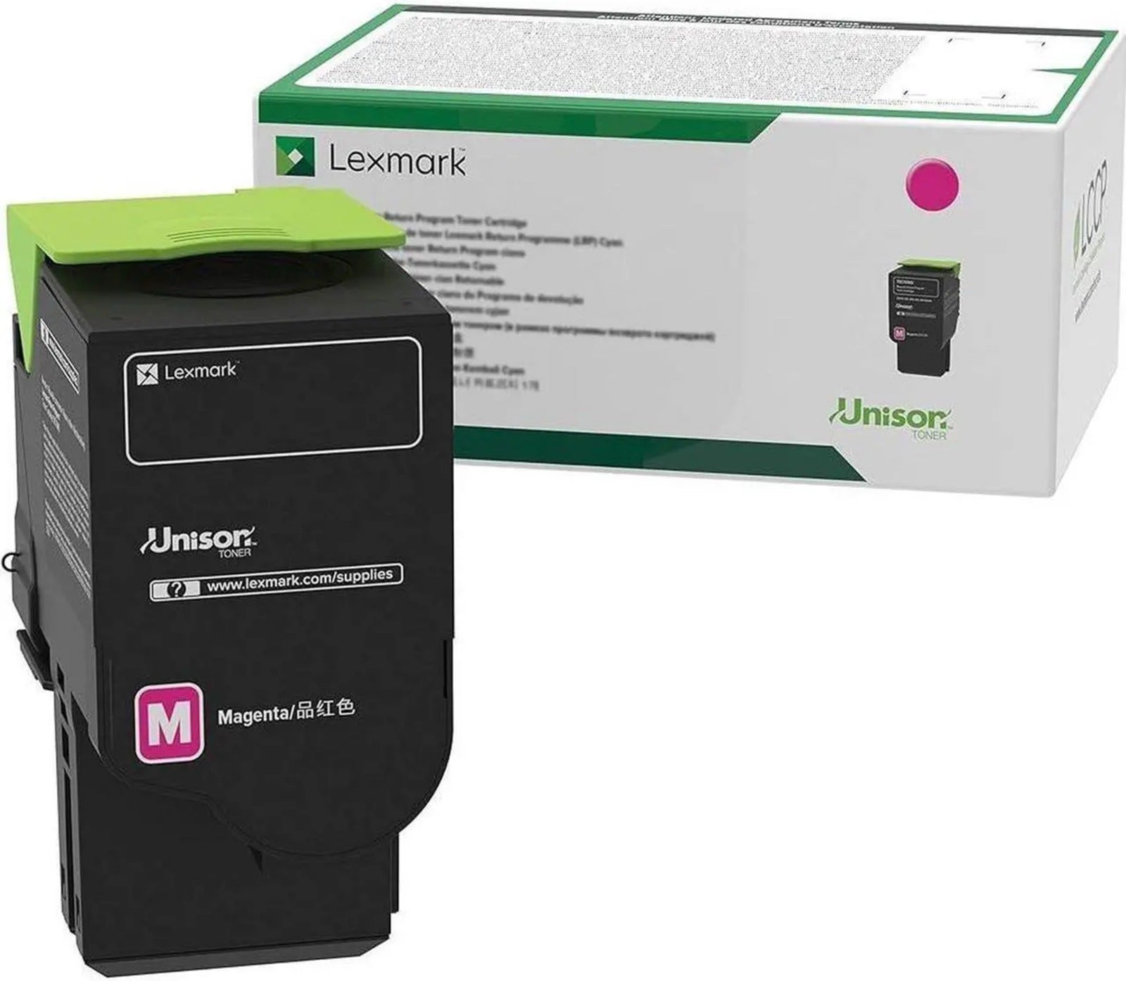 Tóner Lexmark 81C0XMG Magenta Alto Rendimiento - vista 1