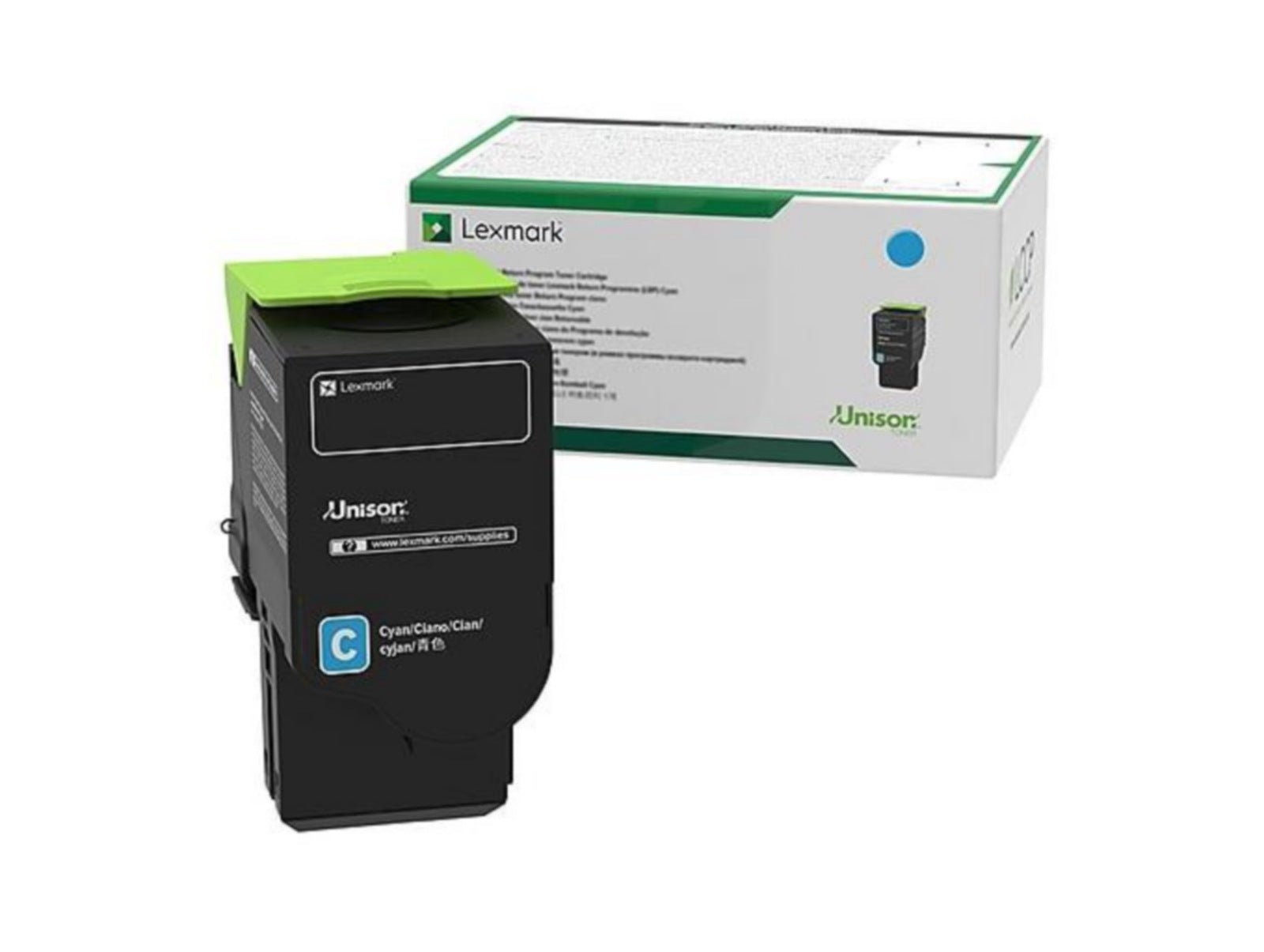 Tóner Lexmark C2310C0 Cian - vista 1