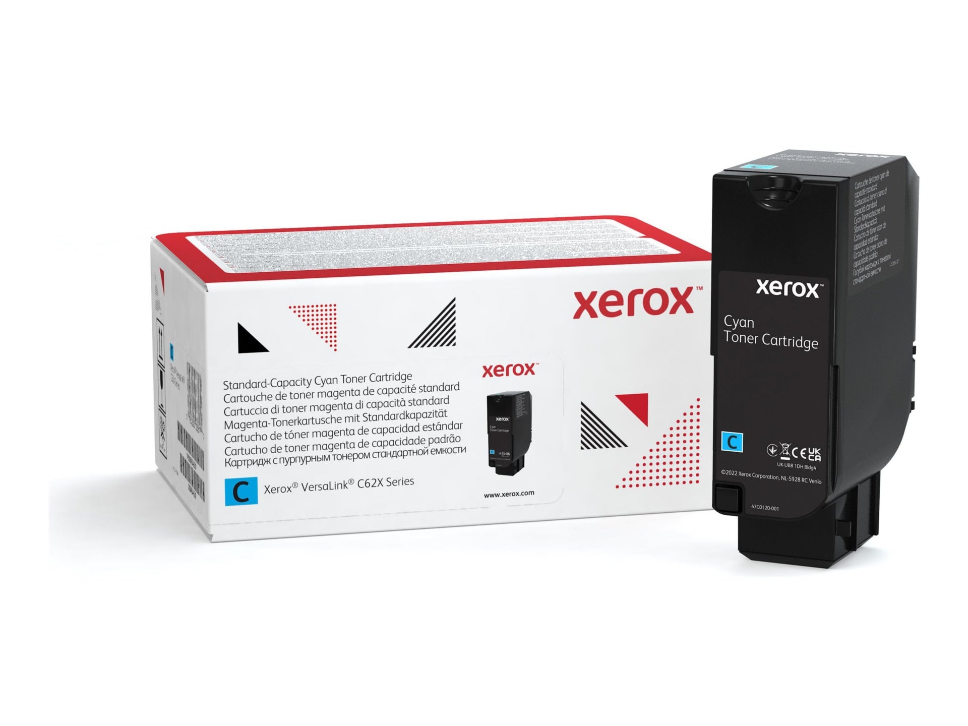 Tóner Xerox C620/C625 Cian - vista 1