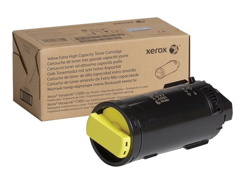 Tóner Xerox VersaLink C505 Amarillo Alto Rendimiento - vista 1