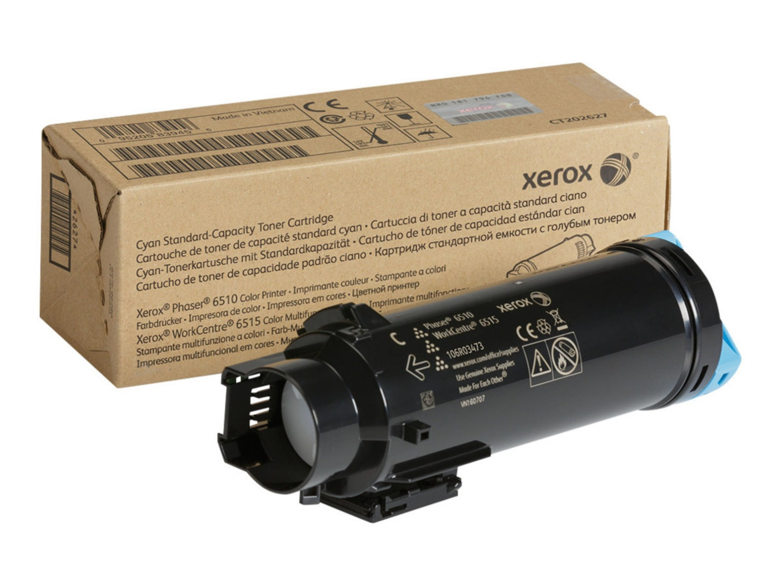 Tóner Xerox WorkCentre 6515 Cian - vista 1