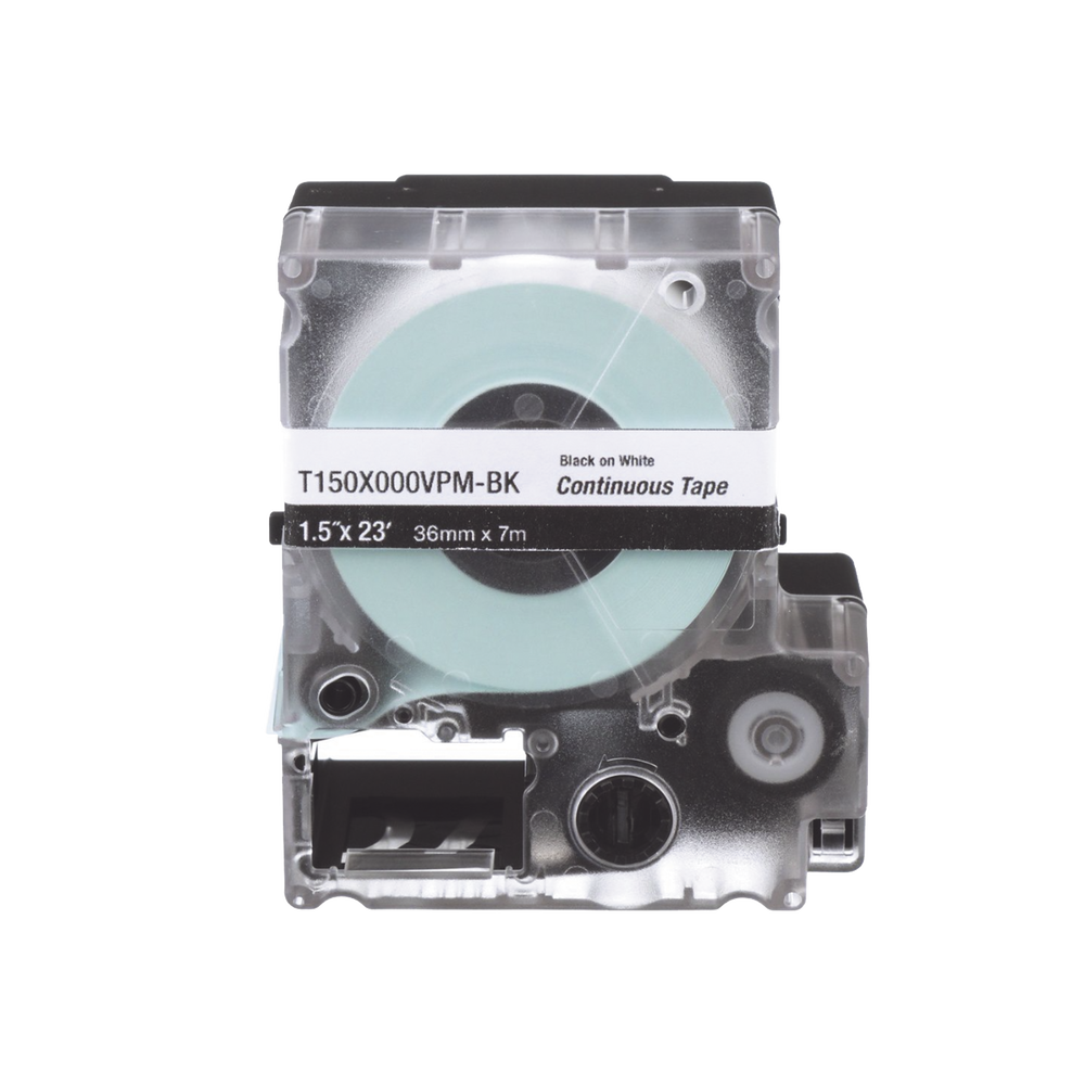 Casete de Etiquetas de Vinilo de Cinta Panduit T038X000VPM-BK 7.6 m