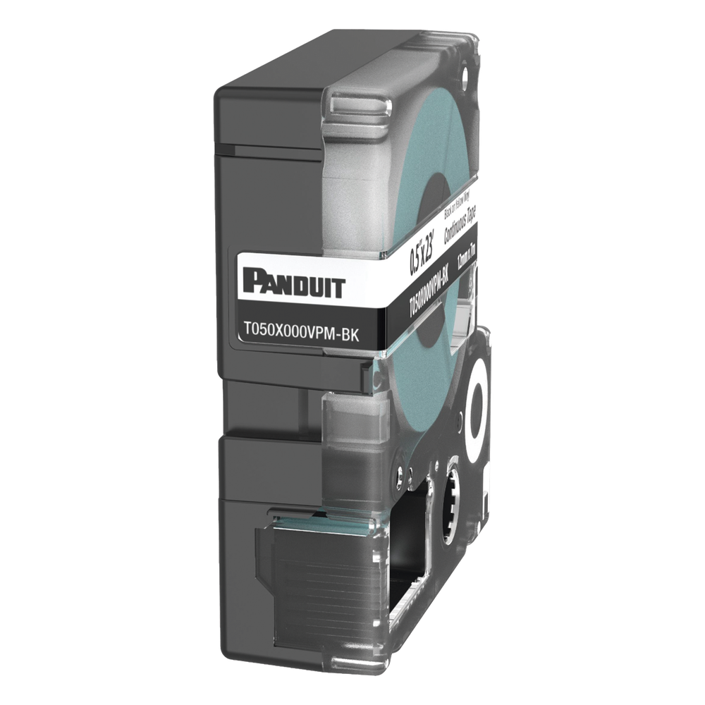 Casete de Etiquetas de Vinilo de Cinta Panduit T050X000VPM-BK 7 m Negro