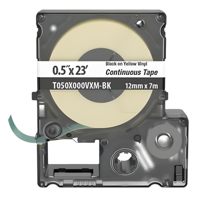 Casete de Etiquetas de Vinilo de Cinta Panduit T050X000VXM-BK 7 m Negro