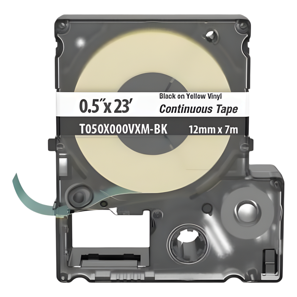 Casete de Etiquetas de Vinilo de Cinta Panduit T050X000VXM-BK 7 m Negro