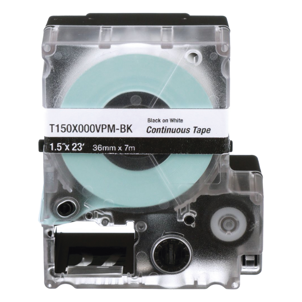 Casete de Etiquetas de Vinilo de Cinta Panduit T150X000VPM-BK 7.6 m Negro