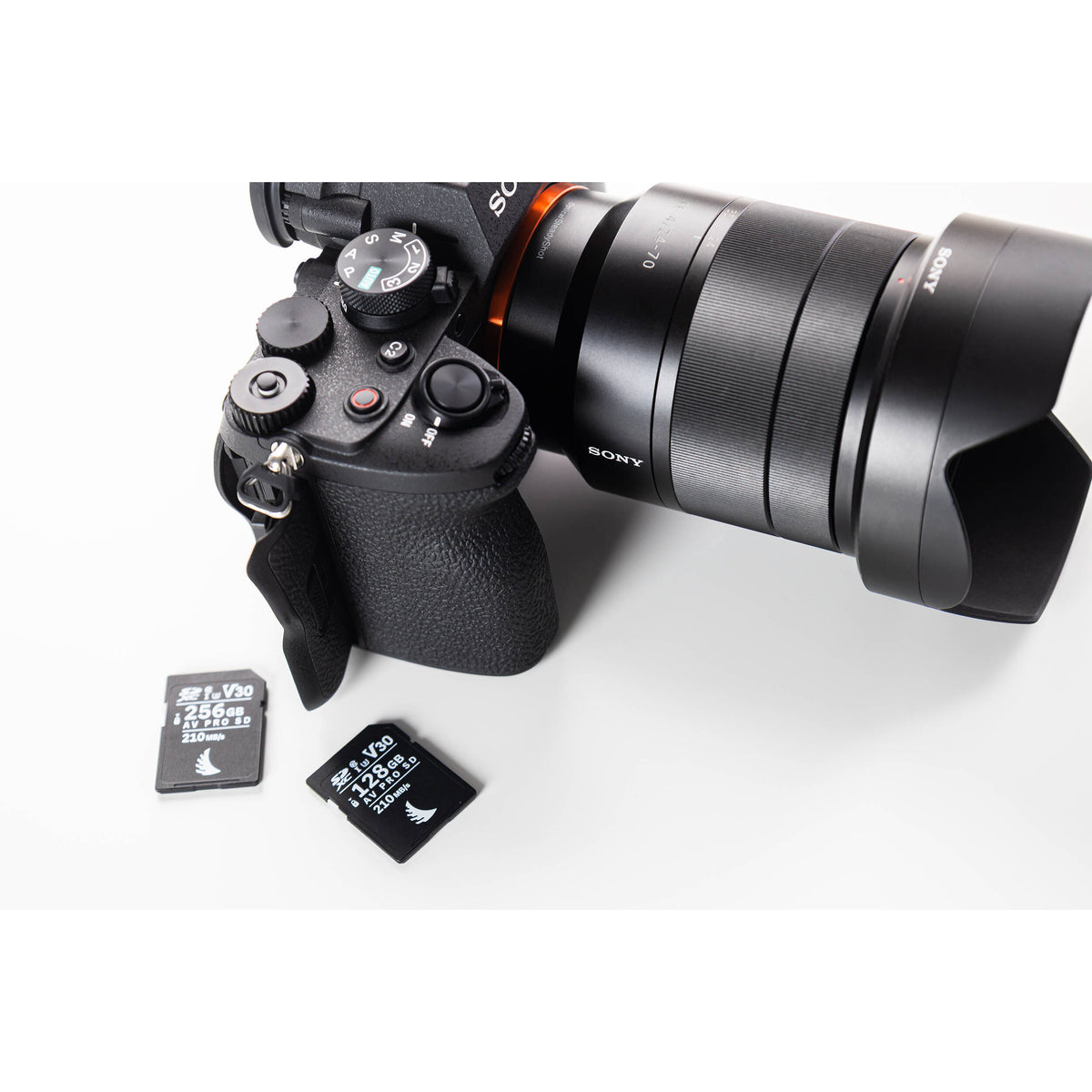 Tarjeta Angelbird 256GB AV PRO UHS-I SDXC - vista lateral