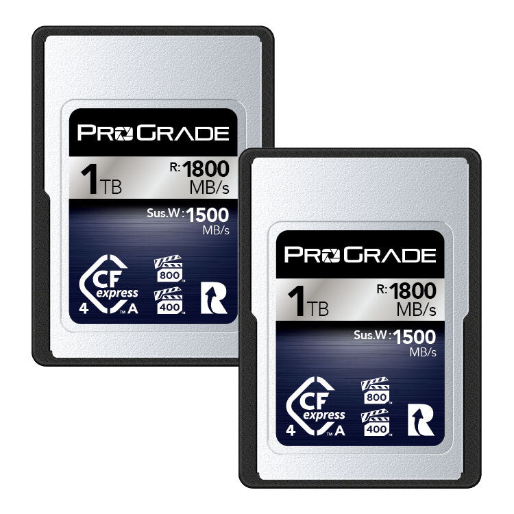 Tarjeta CFexpress Type A ProGrade Digital 1TB CFexpress 4.0 Type A Iridium (2-Pack) - vista principal