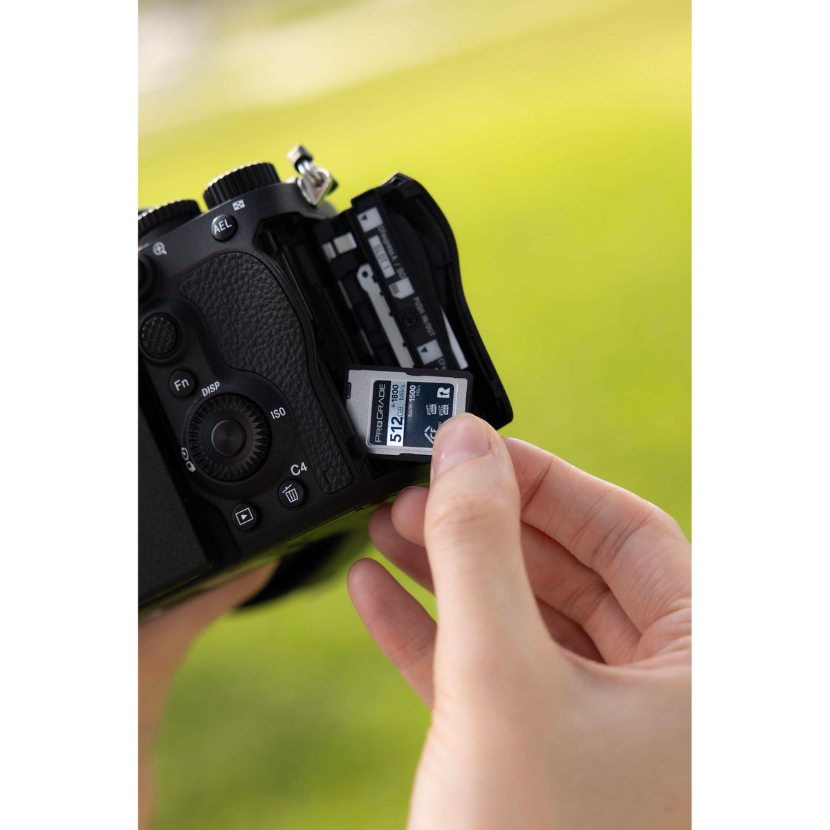 Tarjeta CFexpress Type A ProGrade Digital 512GB CFexpress 4.0 Type A Iridium - vista frontal