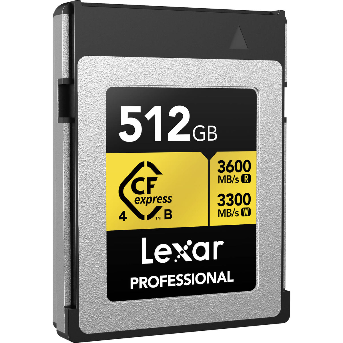 Tarjeta CFexpress Type B Lexar 512GB Professional GOLD CFexpress 4.0 Type B - en uso